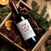 Logo-Branding Weinetikett