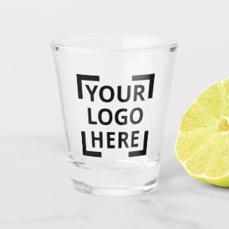 Logo-Brille Schnapsglas