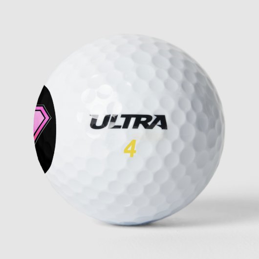 Logo "Brust Cancer Awareness Diamond" Golfball (Logo)