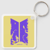 Logo BTSARMY Schlüsselanhänger (Rückseite)