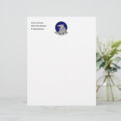 Logo-Buchstaben Briefkopf (Stehend Vorderseite)