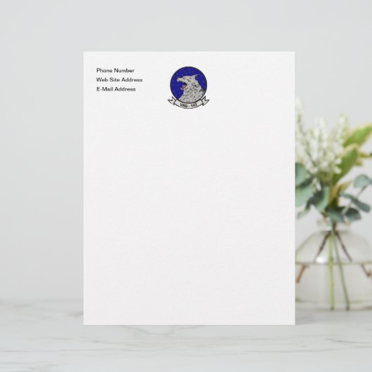 Logo-Buchstaben Briefkopf (Stehend Vorderseite)