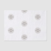 LOGO BUSINESS BRANDING modern simple extra large Seidenpapier (Vorderseite)