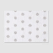 LOGO BUSINESS BRANDING modern simple large Seidenpapier (Vorderseite)