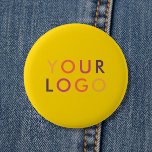 Logo Business Branding Vorlage Gelb Button