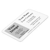 Logo Business Card Style Magazin Magnet (Linke Seite)
