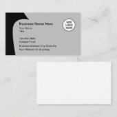 Logo Business Cards Moderne Online-Vorlage Visitenkarte (Vorne/Hinten)