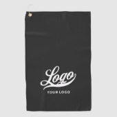 Logo-Business-Club für Unternehmen mit weißer Gren Golfhandtuch (Vorderseite)