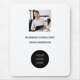Logo Business Consultant Company Modernes Minimali Mousepad