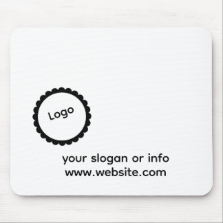 Logo | Business Corporate Company Minimalist Gel  Mousepad