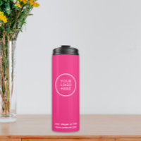 Logo Business Corporate Pink Company Moderne