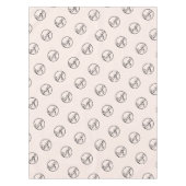 Logo-Business für die Sonderaktion "Blauer Rosa" Tischdecke (Vorderseite)