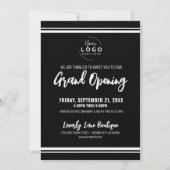 Logo Business Grand Opening Einladung (Vorderseite)
