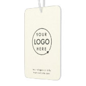 Logo | Business Minimal Clean Simple Branded Car Autolufterfrischer (Links)