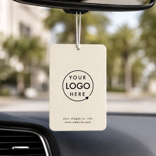 Logo | Business Minimal Clean Simple Branded Car Autolufterfrischer