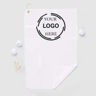 Logo-Business Moderne Minimal-Designs Golfhandtuch