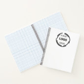 Logo-Business Moderne Minimal-Designs Notizblock (Innenseite)