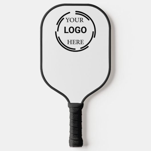 Logo-Business Moderne Minimal-Designs Pickleball Schläger (Vorderseite)
