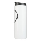 Logo-Business Moderne Minimal-Designs Thermosbecher (Nach rechts gedreht)