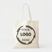 Logo-Business Moderne Minimal-Designs Tragetasche (Vorne)