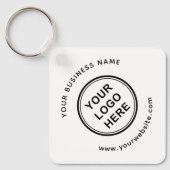 Logo | Business Name | Website | Promotional Schlüsselanhänger (Vorderseite)