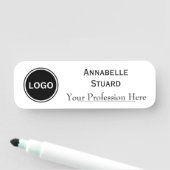 Logo Business Simple White Handyman Namensschild (Beispiel)