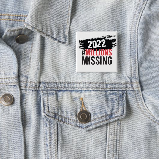 Logo-Button #MillionsMissing 2022 Button (Beispiel)