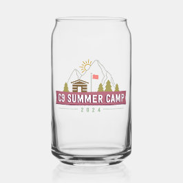 Logo "C9 Summer Camp 2024" Dosenglas