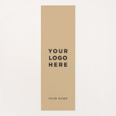 Logo Camel Name Company Promotionstagramm Yogamatte (Vorderseite)