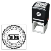 Logo "Certificate Authenticity" #6 Name URL Permastempel (Beispiel)