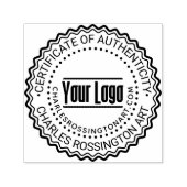 Logo "Certificate Authenticity" #6 Name URL Permastempel (Design)