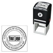 Logo "Certificate Authenticity" #7 Name URL Permastempel (Beispiel)