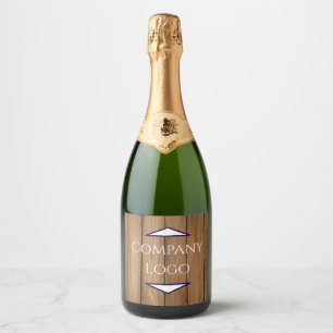 Logo-Champagner-Label für benutzerdefinierte Unter Schaumweinetikett