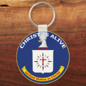 Logo CIA "Christ Is Alive" Schlüsselanhänger (Vorderseite)