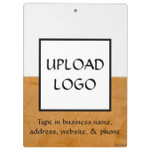 Logo-Clip-Board Geschäft Werbegeschenk Klemmbrett (Rückseite)