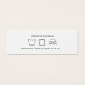 Logo Cloud Care Hang Tag (Vorderseite)