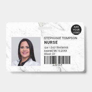 Logo-Code für professionelle Krankenpfleger aus we Ausweis