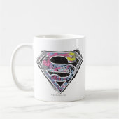 Logo-Collage für Supergirl Kaffeetasse (Links)