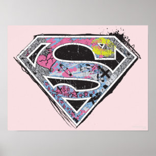 Logo-Collage für Supergirl Poster