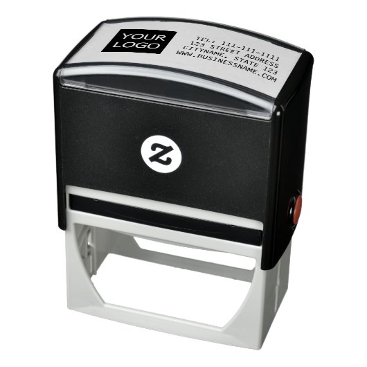 Logo Company Name Personalized Self-inking Stamp Permastempel (Produkt)