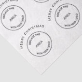 Logo Corporate Business Frohe Weihnachten Seidenpapier (Ausschnitt)