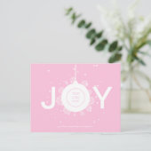 Logo Corporate Saison Grüße Glückwunsch Urlaubskar Postkarte (Stehend Vorderseite)