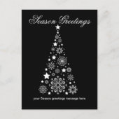 Logo Corporate Saison Grüße Glückwunsch Urlaubskar Postkarte (Vorderseite)