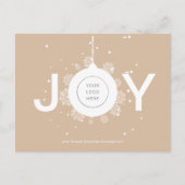 Logo Corporate Saison Grüße Glückwunsch Urlaubskar Postkarte (Vorderseite)