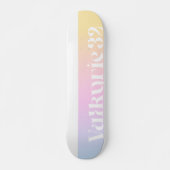 Logo Creamsicle Sunset Skateboard (Vorne)