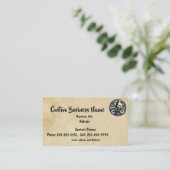 Logo "Custom Biking Cyclist Bike" Visitenkarte (Stehend Vorderseite)