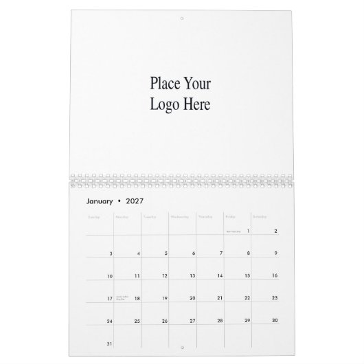 Logo Custom Company Kalender (Jan 2027)