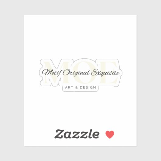 LOGO Custom-Cut Vinyl Sticker (Blatt)