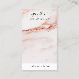 Logo Custom Jewelcard Social Media Abstrakt Visitenkarte