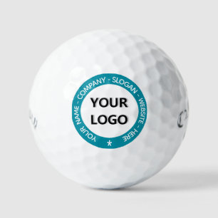 Logo-Custom-Text und Farben Werbung Golf Balls Golfball
